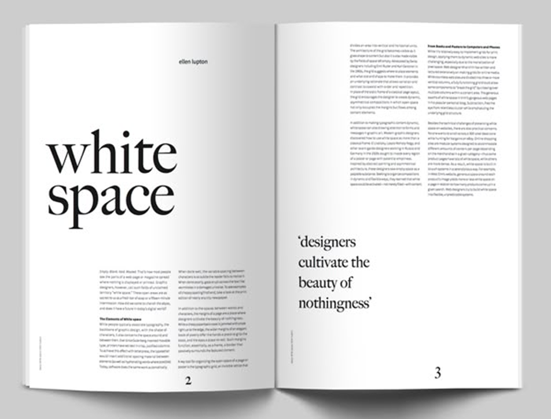 White Space example 1